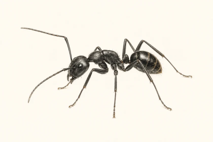 Illustration: Crazy ant
